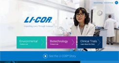 Desktop Screenshot of licor.com